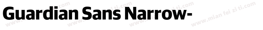 Guardian Sans Narrow字体转换